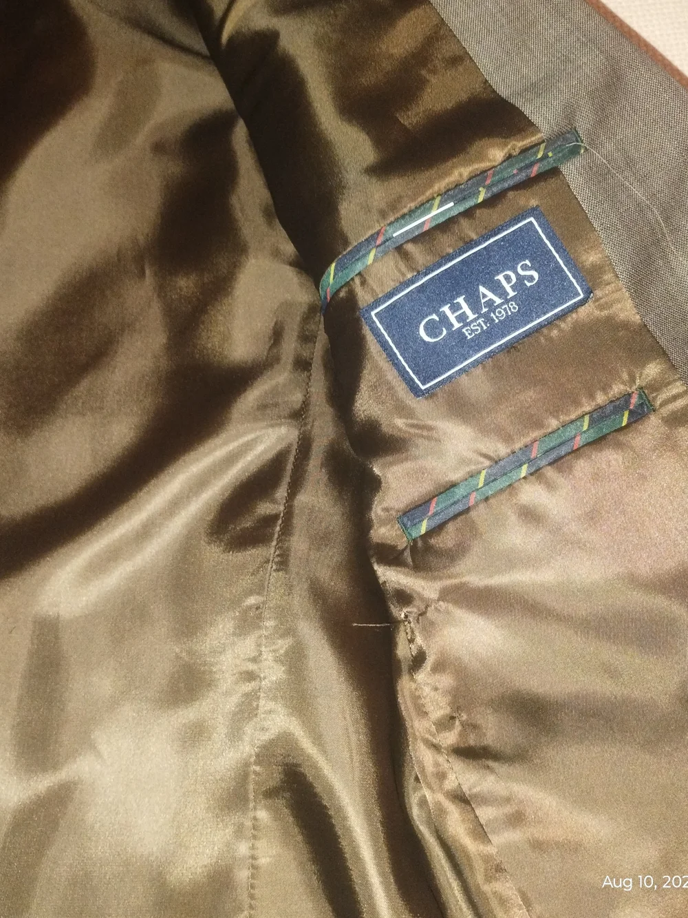Chaps 100% Wool Size 40R Blazer Sport Coat